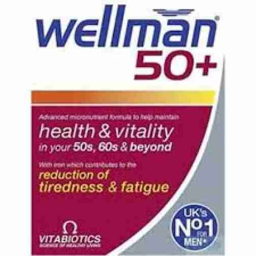 VITABIOTICS WELLMAN 50+ X30