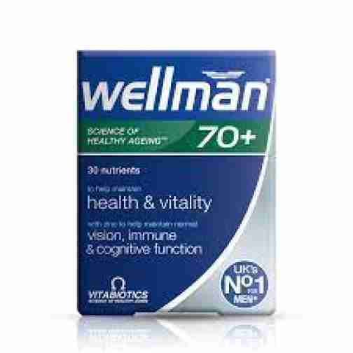 VITABIOTICS WELLMAN 70+ X30