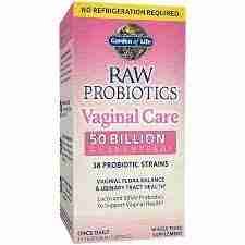 Garden Of Life Raw Probiotics Vaginal Care - 30 Capsules