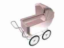 Male Baby Cart 3D