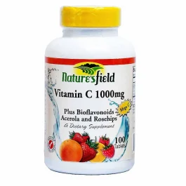 Nature’s Field Vitamin C 1000mg Tablets  -100