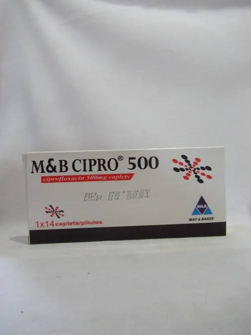 M&B CIPROFLOXACIN 500MG X14